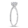 14kt White Gold Womens Round Diamond Solitaire Bridal Wedding Engagement Ring 1.00 Cttw (Certified)