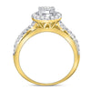 14kt Yellow Gold Womens Round Diamond Solitaire Bridal Wedding Engagement Ring 3/4 Cttw (Certified)