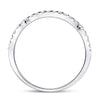 14kt White Gold Womens Round Diamond Bridal Wedding Engagement Ring Band Set 1-1/2 Cttw (Certified)