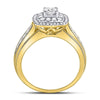 14kt Yellow Gold Womens Round Diamond Solitaire Bridal Wedding Engagement Ring 1.00 Cttw (Certified)