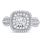 14kt Yellow Gold Womens Round Diamond Solitaire Bridal Wedding Engagement Ring 1.00 Cttw (Certified)