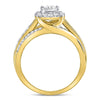 14kt Yellow Gold Womens Round Diamond Solitaire Bridal Wedding Engagement Ring 3/4 Cttw (Certified)