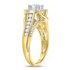 14kt Yellow Gold Womens Round Diamond Solitaire Bridal Wedding Engagement Ring 3/4 Cttw (Certified)