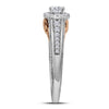 14kt White Gold Womens Round Diamond Solitaire Bridal Wedding Engagement Ring 1/2 Cttw (Certified)