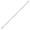 14kt White Gold Womens Round Diamond Classic Tennis Bracelet 4.00 Cttw