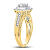 14kt Yellow Gold Womens Round Diamond Solitaire Bridal Wedding Engagement Ring 1/2 Cttw (Certified)