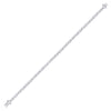 14kt White Gold Womens Round Diamond Timeless Tennis Bracelet 2.00 Cttw