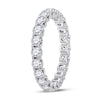 14kt White Gold Womens Round Diamond Timeless Eternity Ring 2.00 Cttw